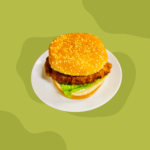 Chicken Tender Burger & Fries