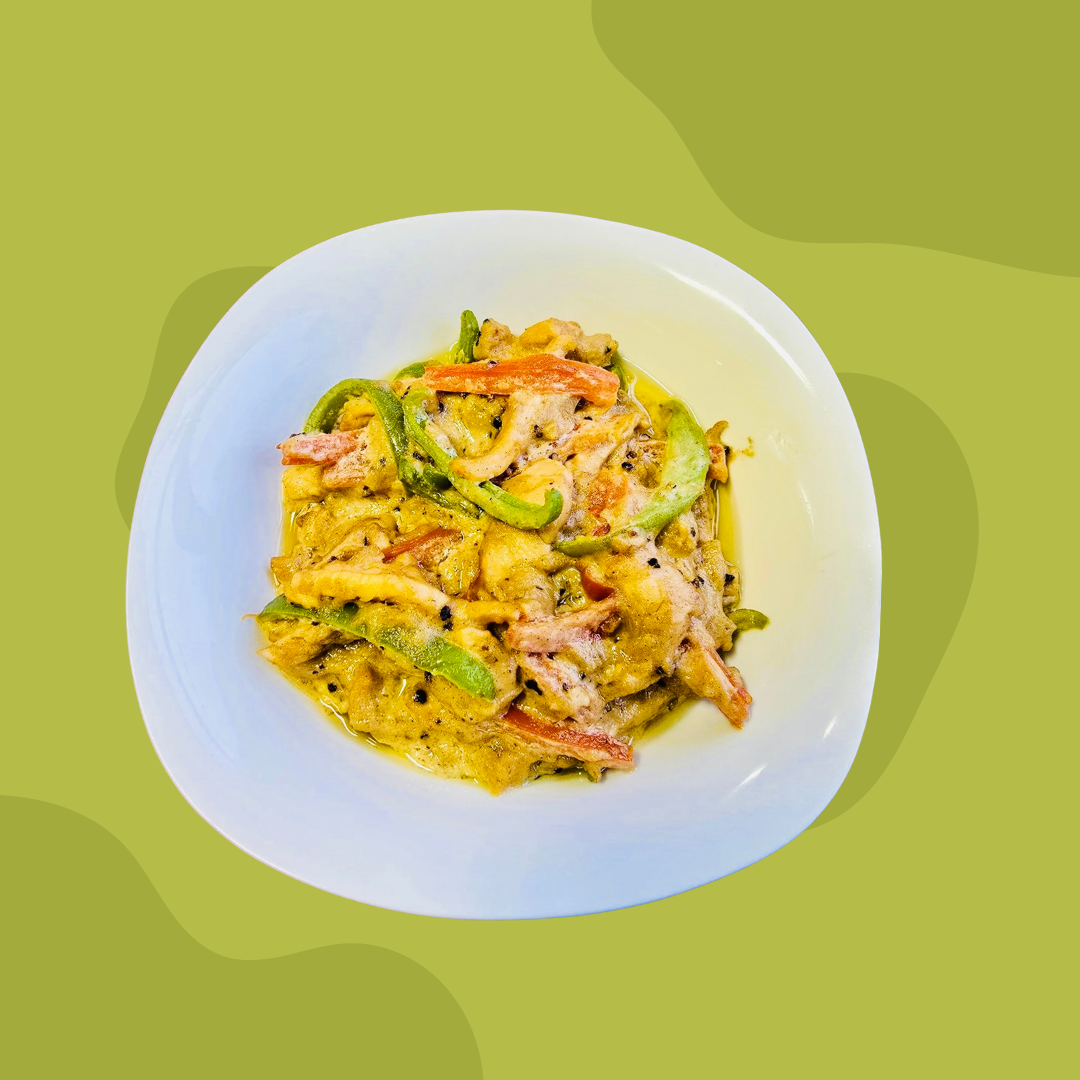 Green Blob Healthy Food Instagram Post (27) White Chicken Makhni - Image 1