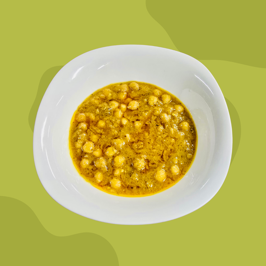 Green Blob Healthy Food Instagram Post (4) Chana Masala/Chickpeas - Image 1